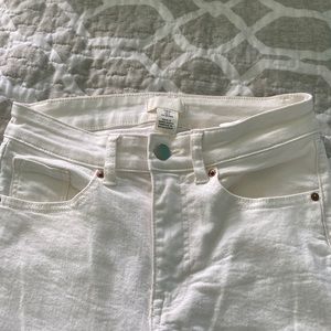 White jeans